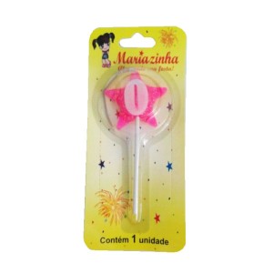MARIAZINHA VELA ESTRELA N0 ROSA C/10