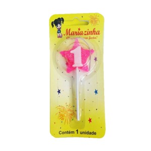 MARIAZINHA VELA ESTRELA N1 ROSA C/10