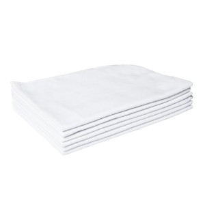 FLANELA G BRANCA 38 X 58 CM