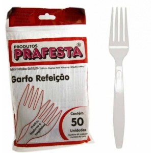 PRAFESTA GARFO PREMIUM CRISTAL C/50 /7040