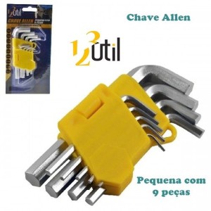 CHAVE ALLEN 9PÇS 123UTIL RF10/28867