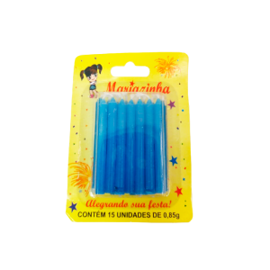 MARIAZINHA VELA PÁLITO AZUL C/15