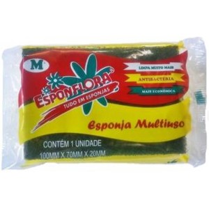 ESPONJA M-U C/1 100X70X20MM RF77247 SATYAM