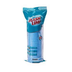 ROLO PANO AZUL M-U C/50PÇS REFFLP4565 FLASHLIMP