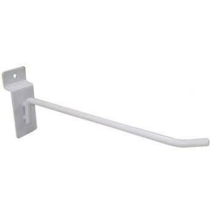 METALLAR GANCHO BRANCO 10CM  C/1