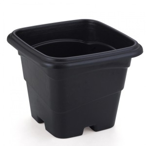  VASO 6 LTS QUADRADO PRETO