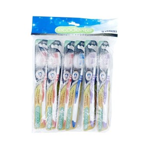 ESCOVA DENTE BLU C/12 BL-6657