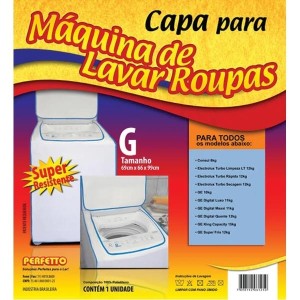 CAPA PARA MAQUINA DE LAVAR SUPER REFORCADO