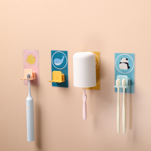 EM SUPORTE DE ESCOVA EM PLÁSTICO PARA BANHEIRO EM3737