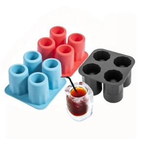 FORMA DE GELO TIPO COPO SILICONE EM3764