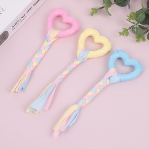 BRINQUEDO BORRACHA CORAÇAO COM CORDA ZN 0870