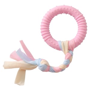 BRINQUEDO BORRACHA CIRCULO COM CORDA ZN 0875