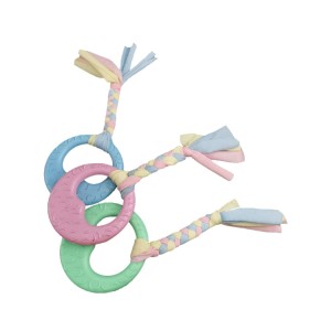 BRINQUEDO BORRACHA LUA COM CORDA ZN 0878