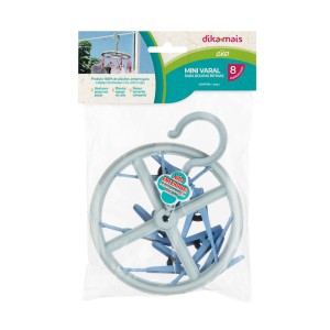 VARAL MINI C/08 PRENDEDORES EKO REF813