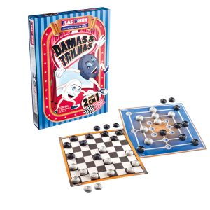 DAMAS & TRILHAS 2 EM 1 PLASBRINK REF: 0457