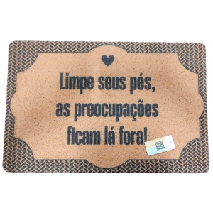 TAPETE DE POLICLORETO DE VINILA 38CM X 58CM REF. TAP0079