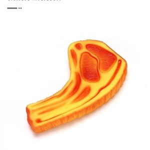 EM BRINQUEDO BORRACHA  BIFE  ZN0035