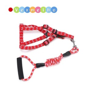 Guia Colorido para Pets ZN0061 – Estilo e Conforto para Passeios!