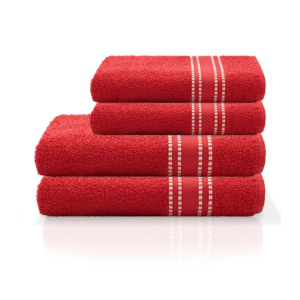 TOALHA LINEA P/BANHO VERMELHO 62X120 R5023