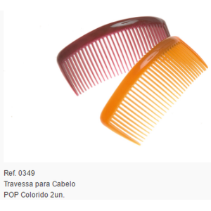 TRAVESSA CABELO C/2 UNID 0349/82034 MARILU
