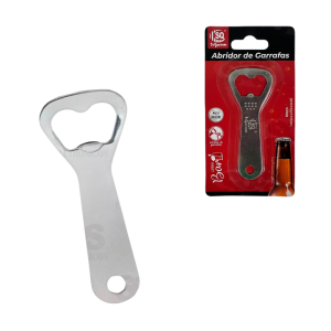 Abrelatas SQ4346 - Abridor de Garrafa Prático e Resistente para seu Dia a Dia