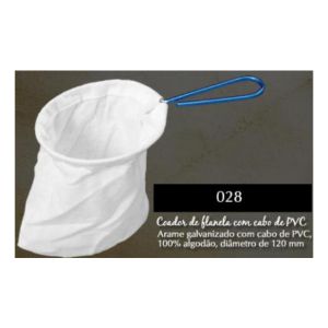 COADOR DE FLANELA 120MM C/CABO PVC C/12 28/98002 ESPERANÇA